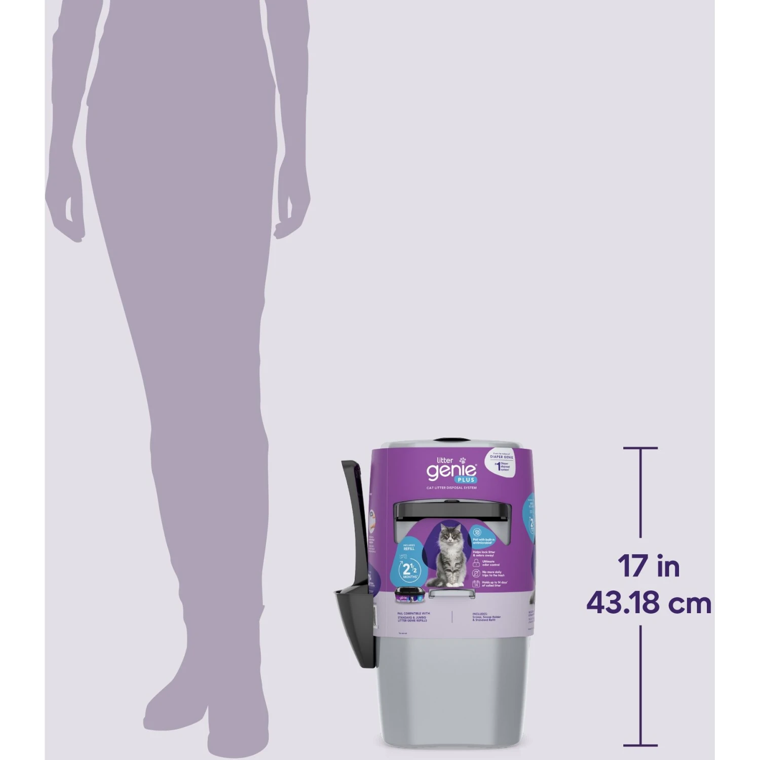 Litter Genie Plus Cat Litter Disposal System 7 Litter Genie Plus Cat Litter Disposal System - Image 7