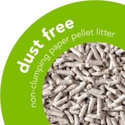 Okocat Dust-Free Unscented Non-Clumping Paper Pellet Cat Litter -Pet Cat Supplies Store 78964 PT3. AC SS1800 V1588887353
