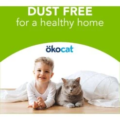 Okocat Dust-Free Unscented Non-Clumping Paper Pellet Cat Litter -Pet Cat Supplies Store 78964 PT6. AC SS1800 V1588887373