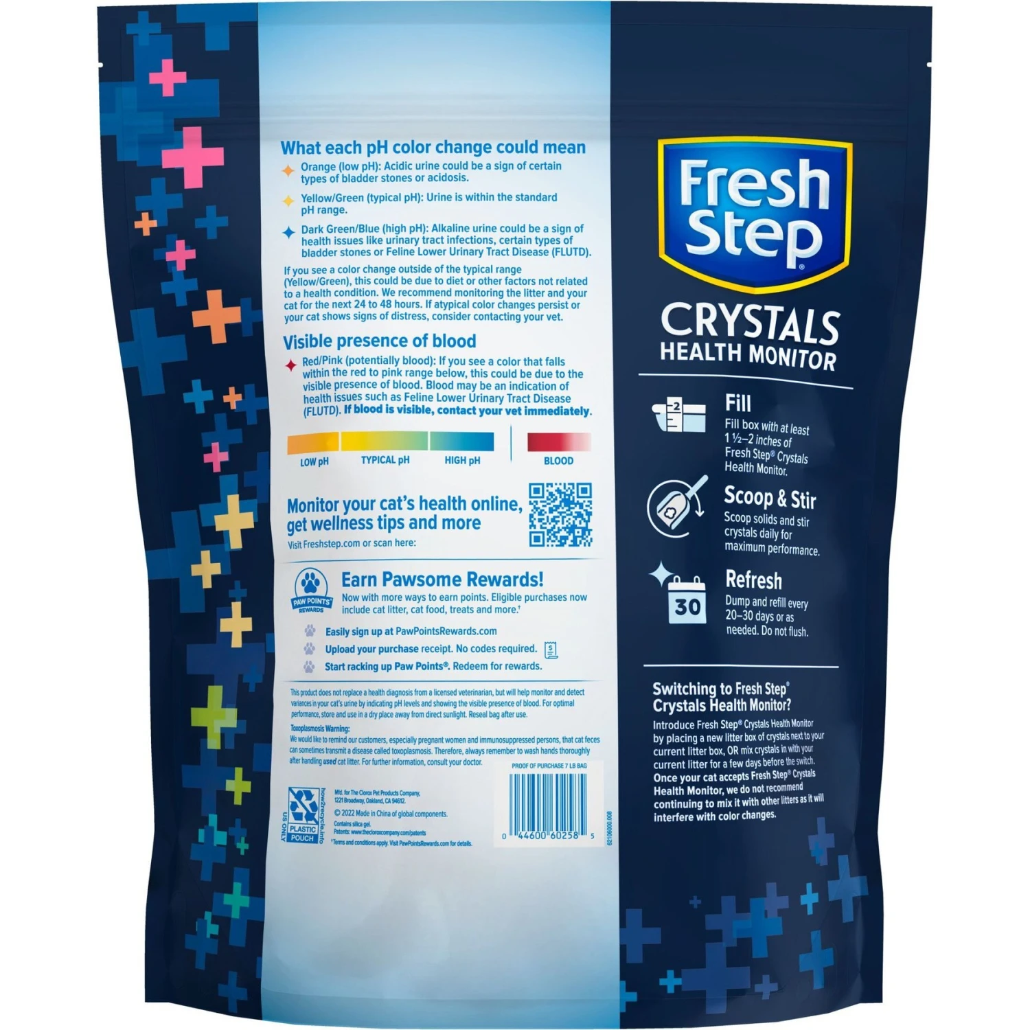 Fresh Step Crystals Health Monitor Unscented Cat Litter 8 Fresh Step Crystals Health Monitor Unscented Cat Litter - Image 8