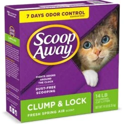 Scoop Away Clump & Lock Scented Clumping Clay Cat Litter -Pet Cat Supplies Store 80310 PT8. AC SS1800 V1586179750