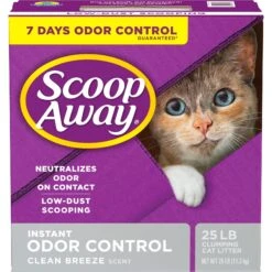 Scoop Away Clean Breeze Scented Clumping Clay Cat Litter -Pet Cat Supplies Store 80313 PT4. AC SS1800 V1694465214