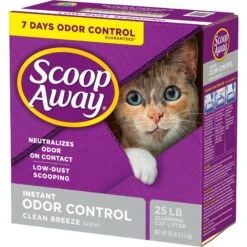 Scoop Away Clean Breeze Scented Clumping Clay Cat Litter -Pet Cat Supplies Store 80313 PT8. AC SS1800 V1663967754