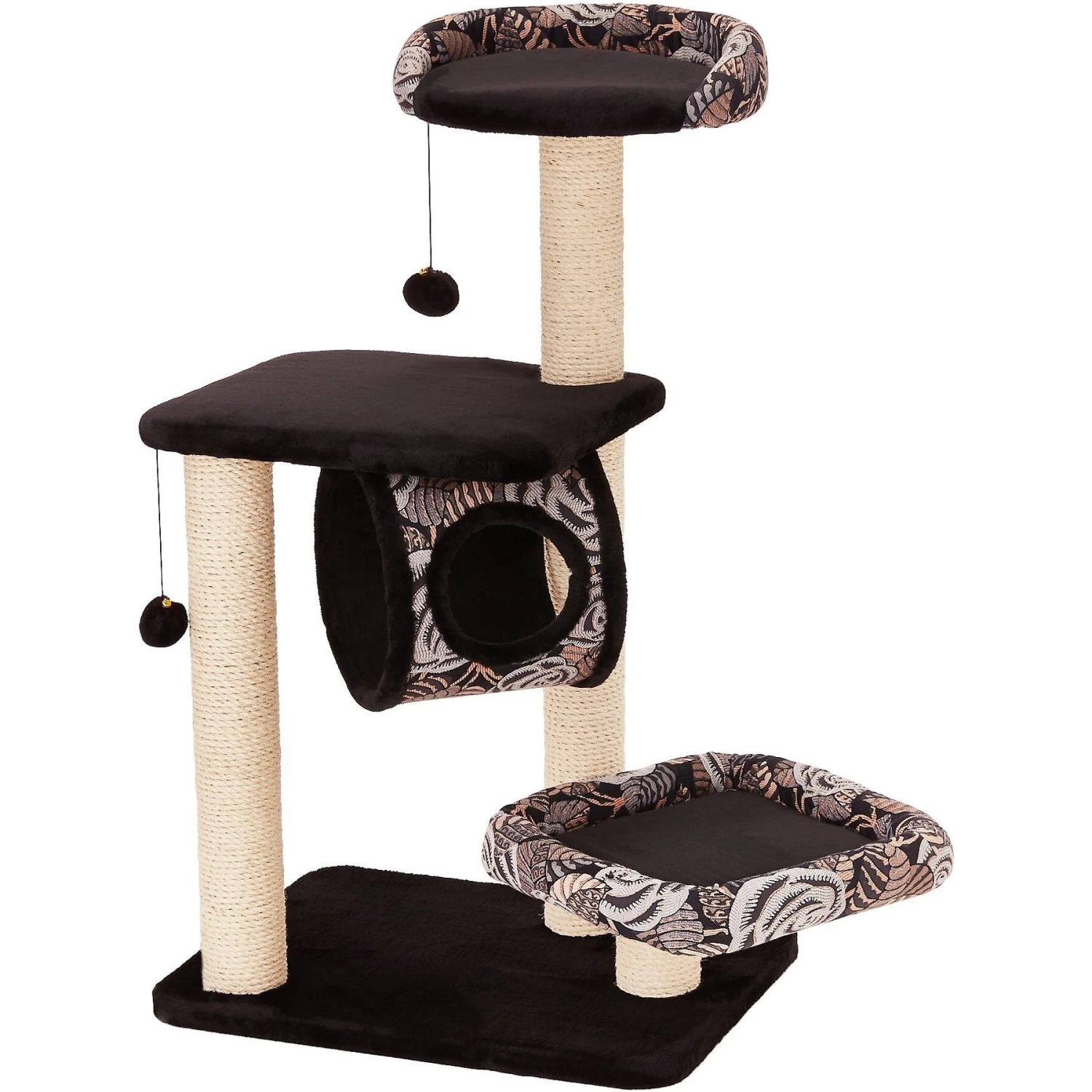 MidWest Feline Nuvo Escapade 40.25-in Faux Fur Cat Tree 2 MidWest Feline Nuvo Escapade 40.25-in Faux Fur Cat Tree - Image 2