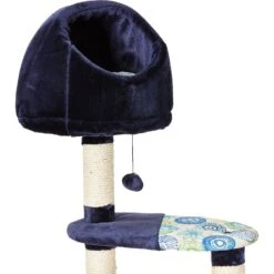 MidWest Feline Nuvo Resort 60-in Faux Fur Cat Tree -Pet Cat Supplies Store 80352 PT2. AC SS1800 V1525271914
