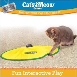 Cat's Meow Motorized Chaser Cat Toy -Pet Cat Supplies Store 804382 PT5. AC SS1800 V1678741867