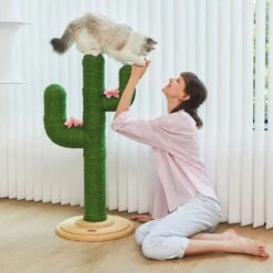 VETRESKA Oasis Cactus 41-in Cat Tree -Pet Cat Supplies Store 805118 PT4. AC SS1800 V1680527786