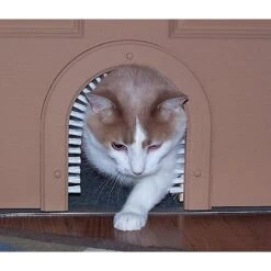 Cathole Cat Door With Brush 10 Cathole Cat Door With Brush -Pet Cat Supplies Store 81990 PT2. AC SS1800 V1494265626
