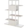 ZooVilla Bookshelf Cat Tree, White
