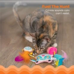 Catstages Festival-Themed Interactive Plush Catnip Cat Toy, Multicolor, 3 Count -Pet Cat Supplies Store 837526 PT2. AC SS1800 V1681834886