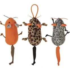 SmartyKat Instincts Safari Sneakers HappyNip Silvervine & Catnip Plush Cat Toys & Launcher Cat Toy, 3-pack & 1 Count -Pet Cat Supplies Store 847206 PT3. AC SS1800 V1683730246