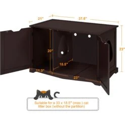 Yaheetech Cat Litter Box Enclosure 9 Yaheetech Cat Litter Box Enclosure -Pet Cat Supplies Store 871886 PT2. AC SS1800 V1686246229