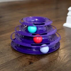 Quirky Kitty Three Layer Ball Track Cat Toy 6 Quirky Kitty Three Layer Ball Track Cat Toy -Pet Cat Supplies Store 900102 PT3. AC SS1800 V1689014085