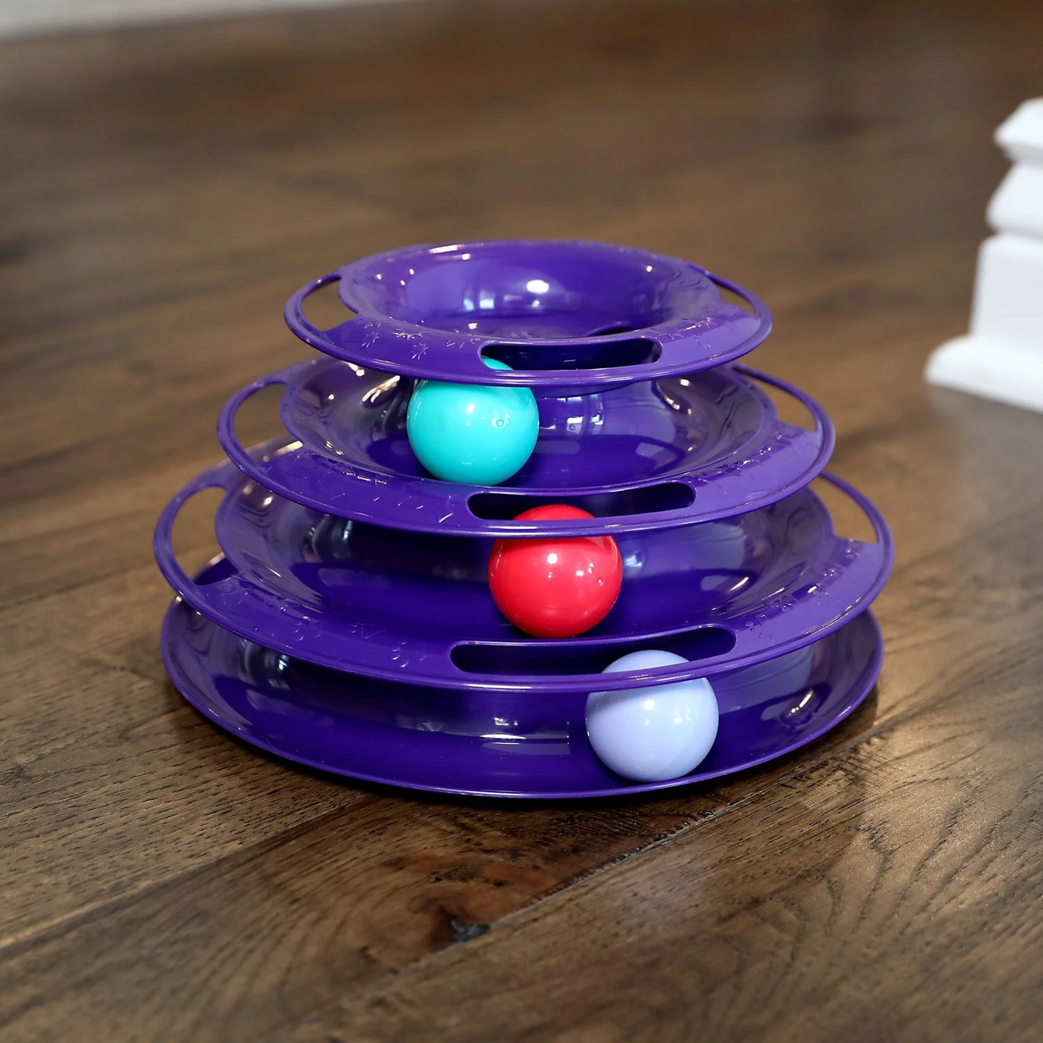 Quirky Kitty Three Layer Ball Track Cat Toy 3 Quirky Kitty Three Layer Ball Track Cat Toy - Image 3