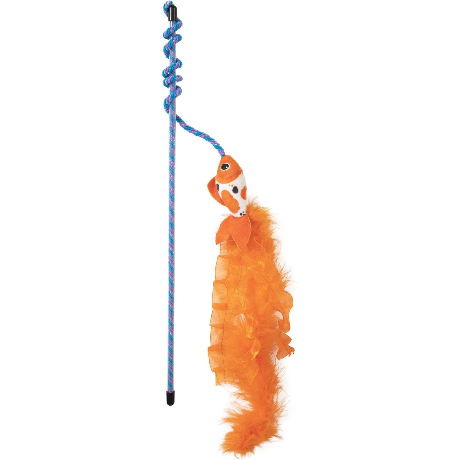 Quirky Kitty Cute Koi Wand Cat Toy 1 Quirky Kitty Cute Koi Wand Cat Toy