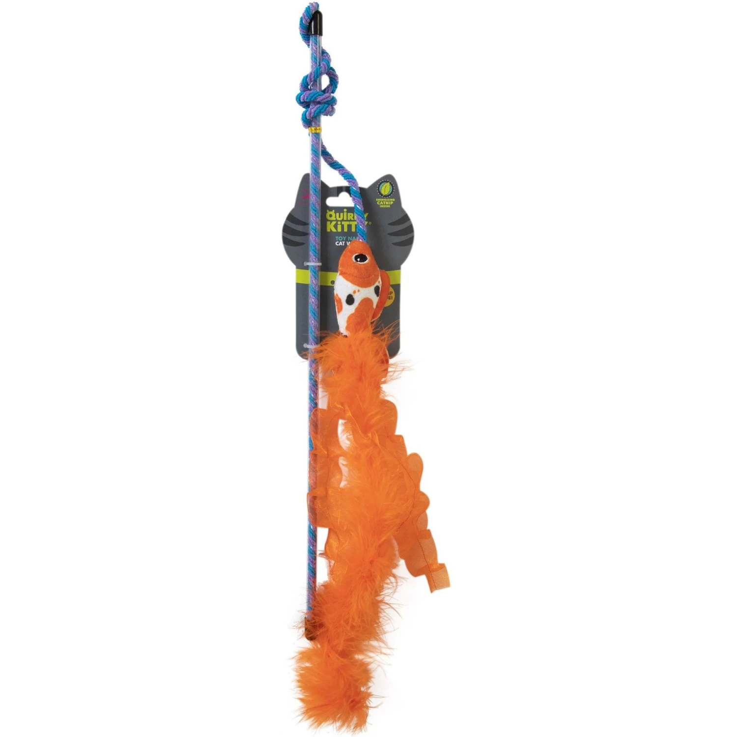 Quirky Kitty Cute Koi Wand Cat Toy 2 Quirky Kitty Cute Koi Wand Cat Toy - Image 2