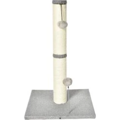 Max & Marlow 25-in Sisal Cat Scratching Post With Toy -Pet Cat Supplies Store 906478 PT7. AC SS1800 V1689015547
