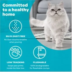 SWheat Scoop Fast-Clumping Unscented Natural Clumping Wheat Cat Litter -Pet Cat Supplies Store 90868 PT4. AC SS1800 V1667518082