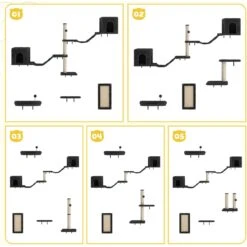 Coziwow Wall Mounted Cat Shelves -Pet Cat Supplies Store 918590 PT3. AC SS1800 V1689970415