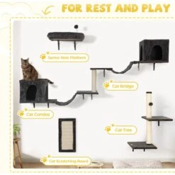 Coziwow Wall Mounted Cat Shelves -Pet Cat Supplies Store 918590 PT4. AC SS1800 V1689971338