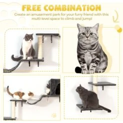 Coziwow Wall Mounted Cat Shelves -Pet Cat Supplies Store 918590 PT5. AC SS1800 V1689971325