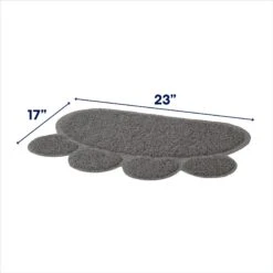 Van Ness Enclosed Cat Litter Pan & Frisco Paw Shaped Cat Litter Mat -Pet Cat Supplies Store 947414 PT5. AC SS1800 V1693600694