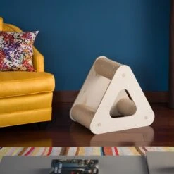 On2Pets Activity Pyramid Three Post Sisal Cat Scratcher, Beige 9 On2Pets Activity Pyramid Three Post Sisal Cat Scratcher, Beige -Pet Cat Supplies Store 953294 PT2. AC SS1800 V1695239873